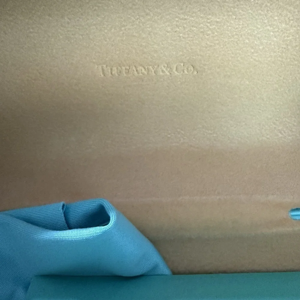 TIFFANY & CO EYEGLASS, Sunglass Hard Case, Storage Box, Cleaning Cloth, Pouch